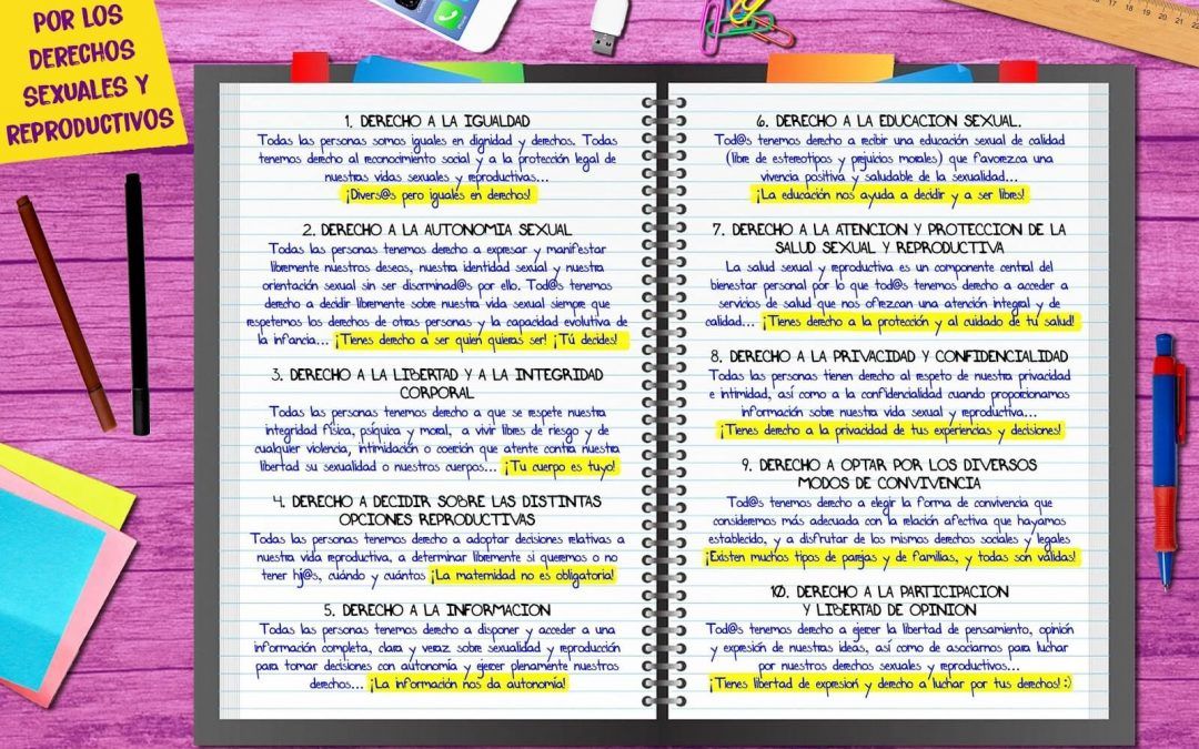 Derechos sexuales y reproductivos (2018)